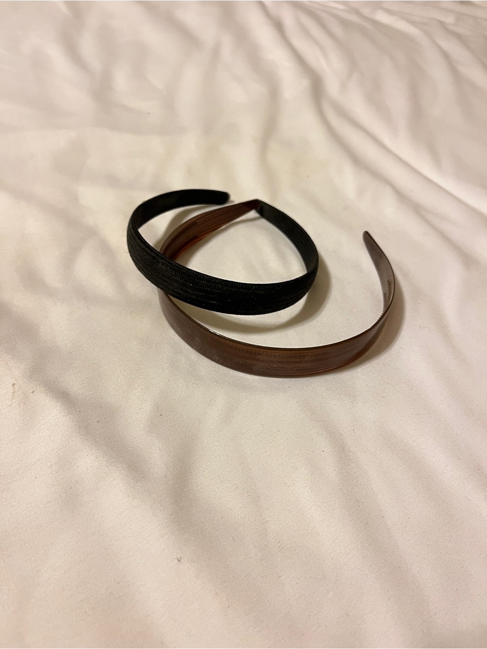 Everyday Two-Pack Headband Set in Black and Brown